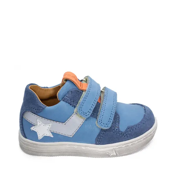Sneakers din piele naturala, Froddo, albastru_G2130230-2-20_Pebebe