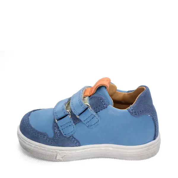 Sneakers din piele naturala, Froddo, albastru_G2130230-2-20_Pebebe