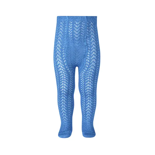 Strampi bumbac crosetat, albastru maya, Condor_2.529/1-2-445_Pebebe