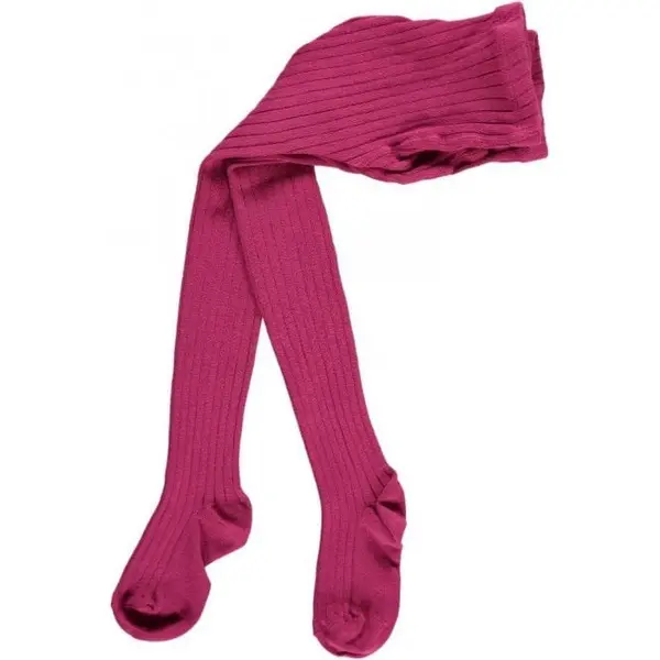 Dres din bumbac, model cu dungi, rosu petunia, Condor_2.016/1-0-597_Pebebe