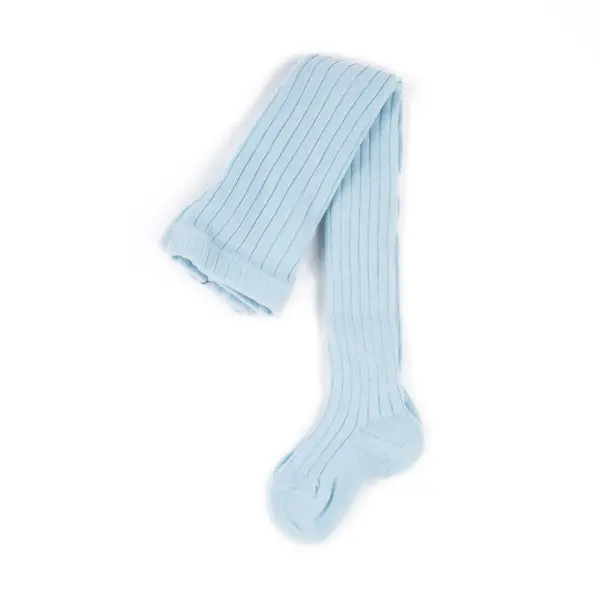 Dres din bumbac, model cu dungi, baby blue, Condor_2.016/1-00-410_Pebebe