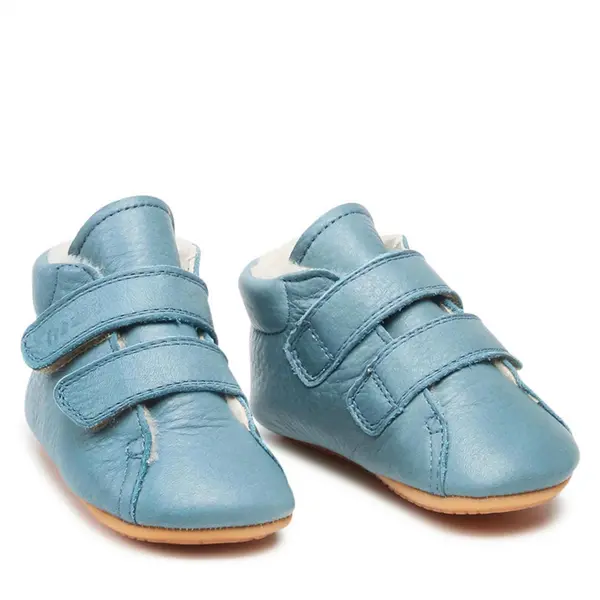 Ghete imblanite copii din piele cu blanita, flexibili si usori, denim, Froddo_G1130013-11-18_Pebebe