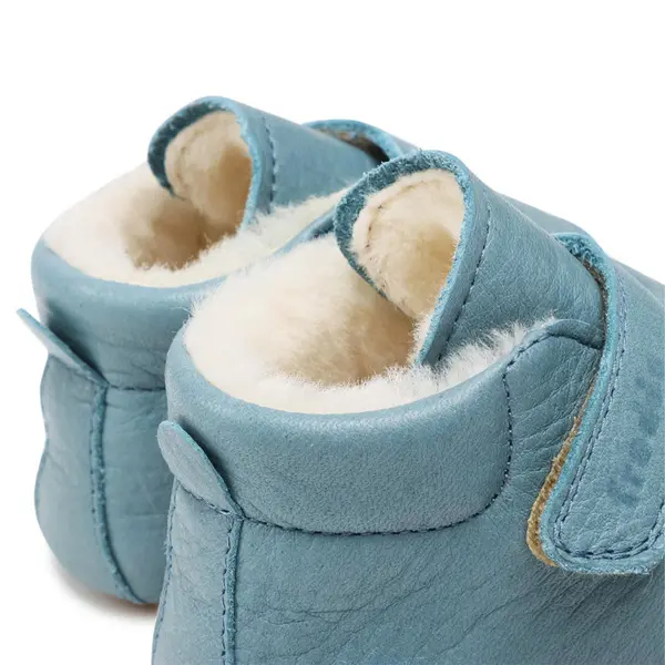 Ghete imblanite copii din piele cu blanita, flexibili si usori, denim, Froddo_G1130013-11-18_Pebebe