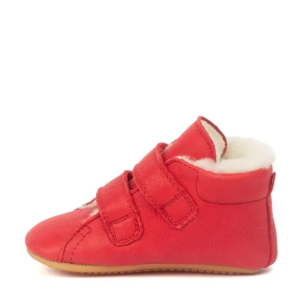 Ghete imblanite copii din piele cu blanita, flexibili si usori, rosu, Froddo_G1130013-6-17_Pebebe