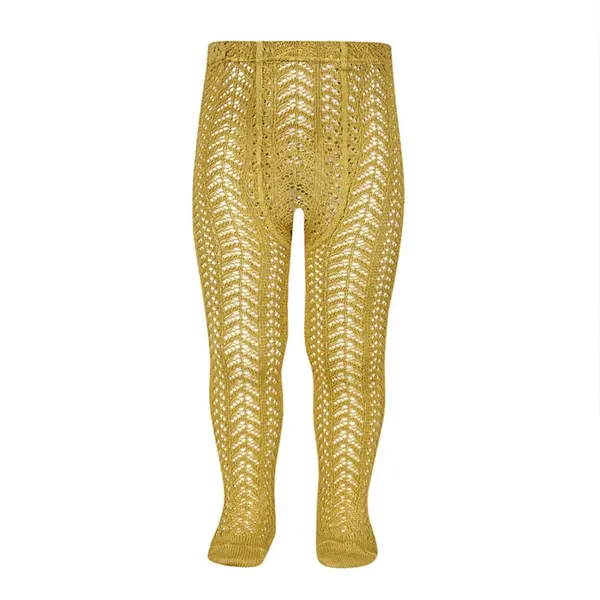 Strampi bumbac crosetat, mustar, Condor_2.529/1-4-629_Pebebe