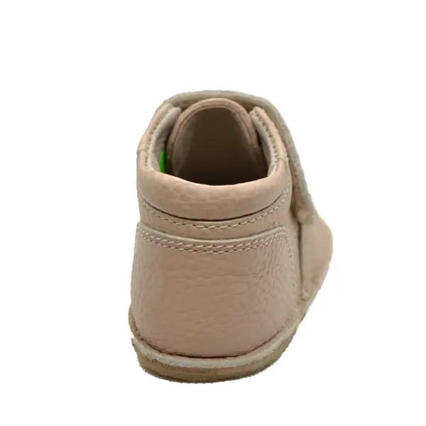 Ghete barefoot din piele naturala pentru copii, primii pasi, inchidere cu scai si talpa din flexibila, cappuccino_RO-14-cappuccino-19_Pebebe