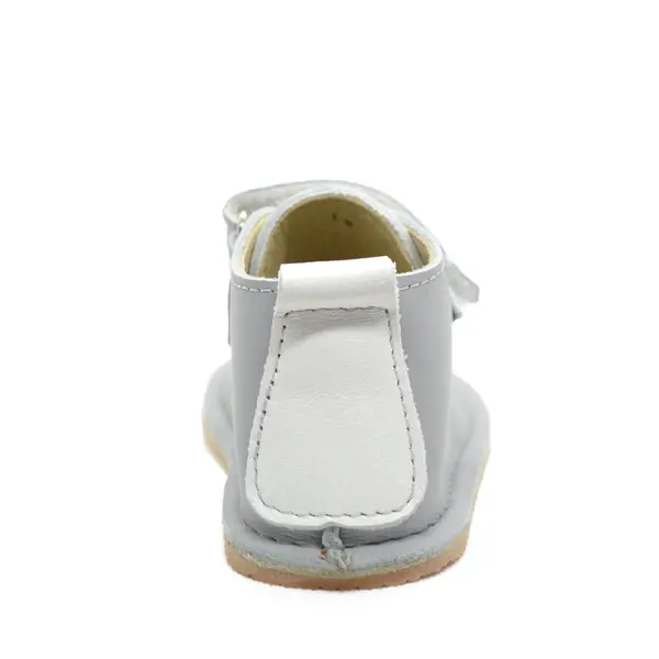 Pantofi din piele naturala pentru copii, talpa cauciuc, scai, Bubu, gri_RO-110-3-17_Pebebe