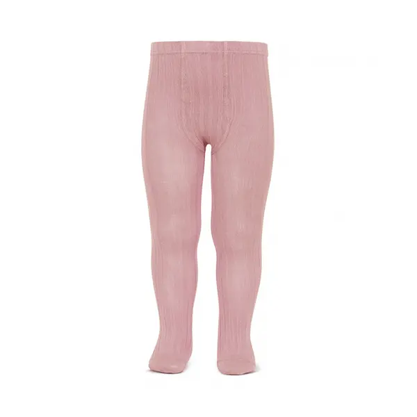 Dres din bumbac, model cu dungi, roz pal, Condor_2.016/1-4-526_Pebebe