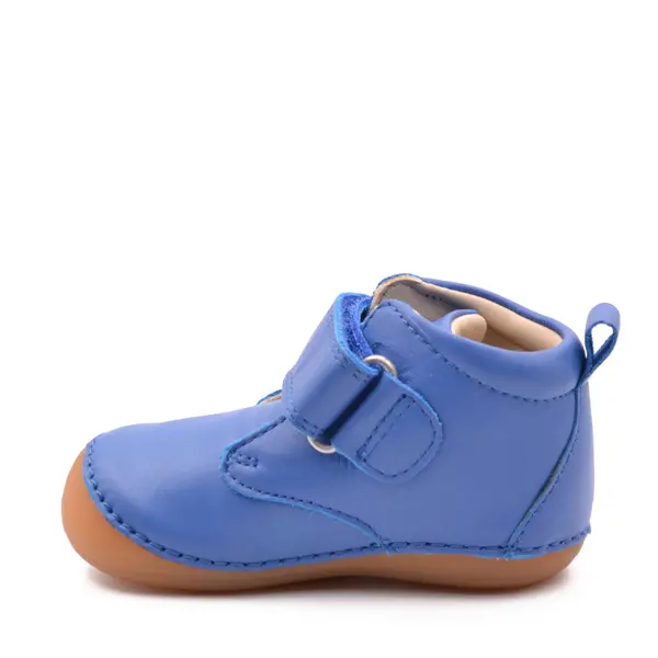 Ghete Sabio, piele naturala, talpa flexibila, albastru, Kickers_584348-10-5-18_Pebebe