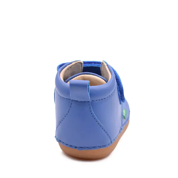 Ghete Sabio, piele naturala, talpa flexibila, albastru, Kickers_584348-10-5-18_Pebebe