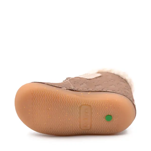 Ghete So Schuss, piele naturala, talpa flexibila, captuseala, maro, Kickers_909730-10-123-18_Pebebe