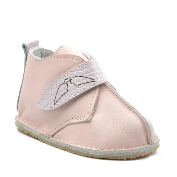 Ghete primii pasi, captuseala textila, talpa felxibila, roz deschis_RO-112-11-21_Pebebe