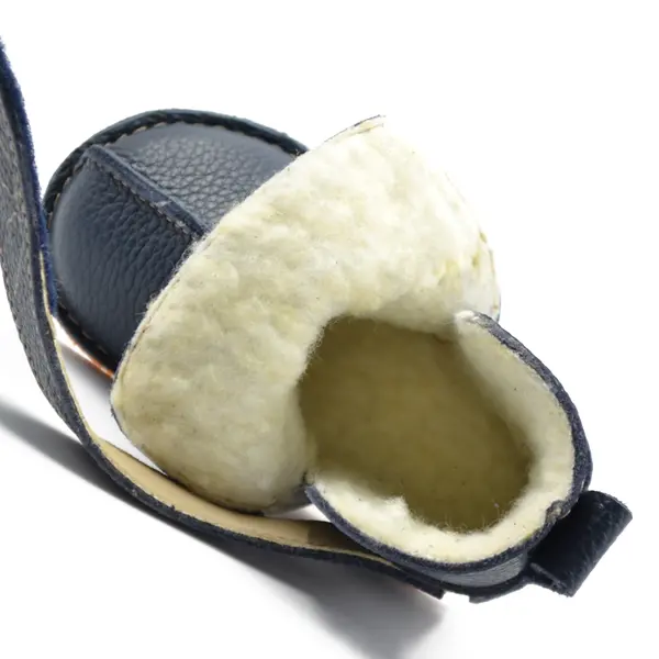 Cizme piele pentru copii, talpa flexibila, imblanite, albastru atlantic_RO-106-12-24_Pebebe