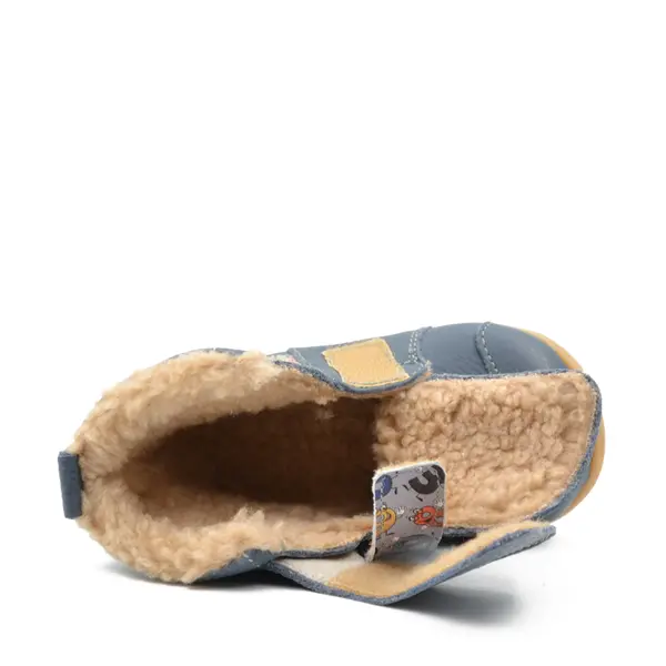 Ghete primii pasi, piele naturala, talpa flexibila, gri, cifre, Luis_Ari-202-25_Pebebe