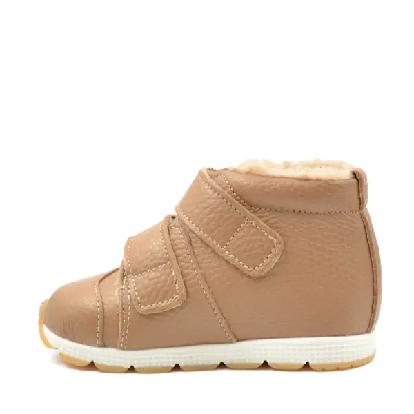 Ghete primii pasi, piele naturala, talpa flexibila, maro deschis, Victoria_Ari-205-23_Pebebe