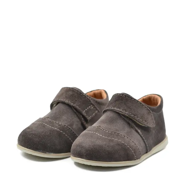 Pantofi copii, piele naturala, Oxford, talpa flexibila, maro, Baby Lux_RO-400-1-18_Pebebe