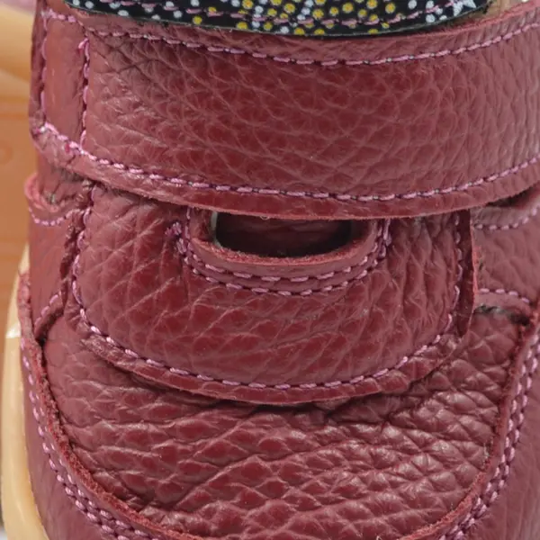 Pantofi din piele naturala, talpa flexibila, rosu bordeaux, Deborah_Ari-002-23_Pebebe