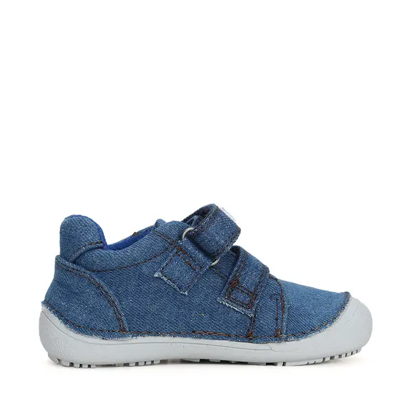 Pantofi barefoot baieti, material textil, denim, D.D.Step_C063-41360M-29_Pebebe