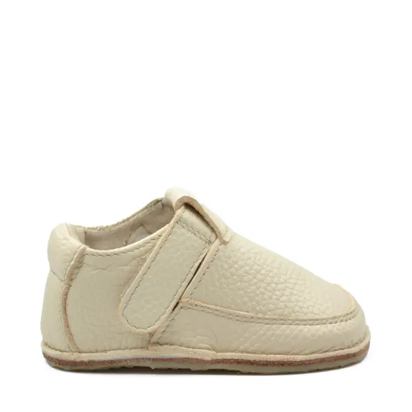 Pantofi din piele moale cu talpa flexibila si captuseala, crem_RO-15-3-24_Pebebe
