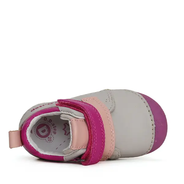 Pantofi din piele naturala, D.D.Step, gri_S015-41509D-24_Pebebe
