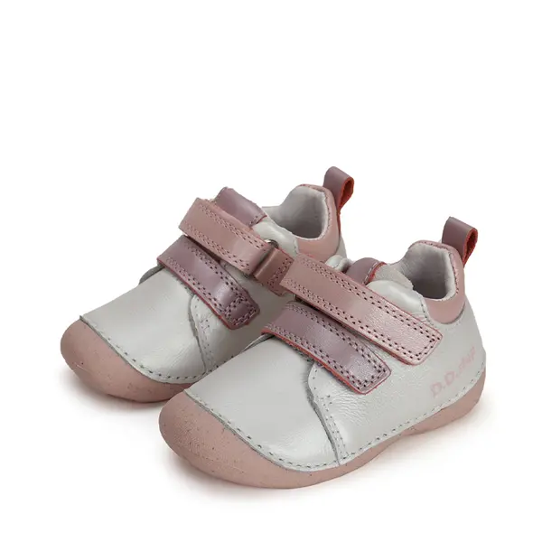 Pantofi din piele naturala, D.D.Step, alb_S015-41509C-24_Pebebe