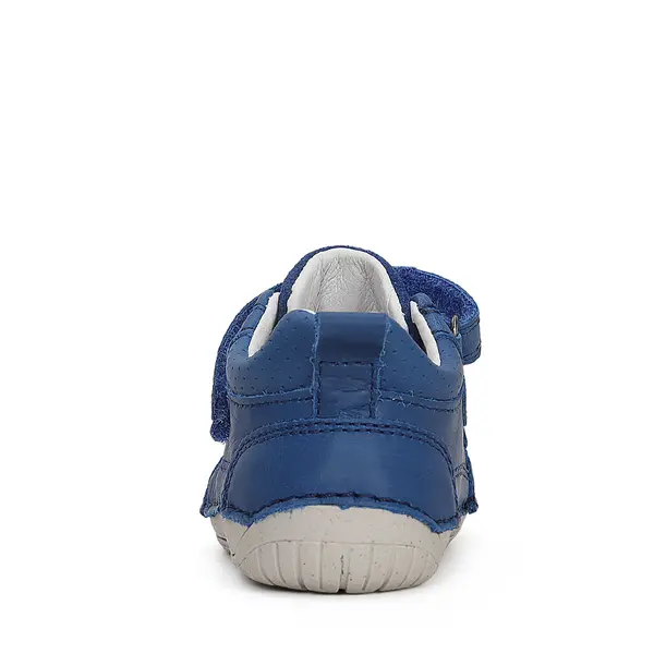 Pantofi, piele naturala, barefoot, albastru, D.D.Step_S070-41351A-20_Pebebe