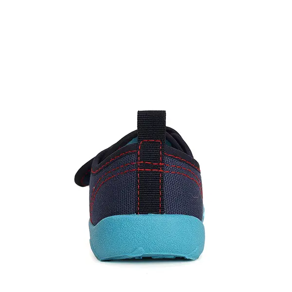 Pantofi interior, material textil, bleumarin, masinuță de pompieri, D.D.Step_CSB-41280AM-31_Pebebe