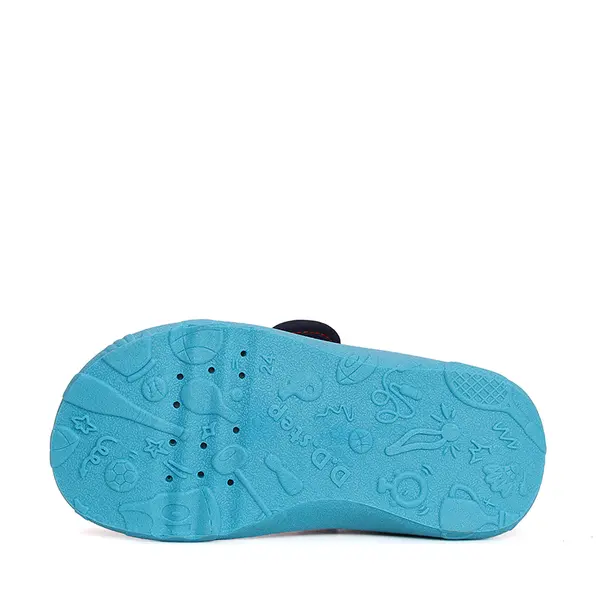 Pantofi interior, material textil, bleumarin, masinuță de pompieri, D.D.Step_CSB-41280AM-31_Pebebe