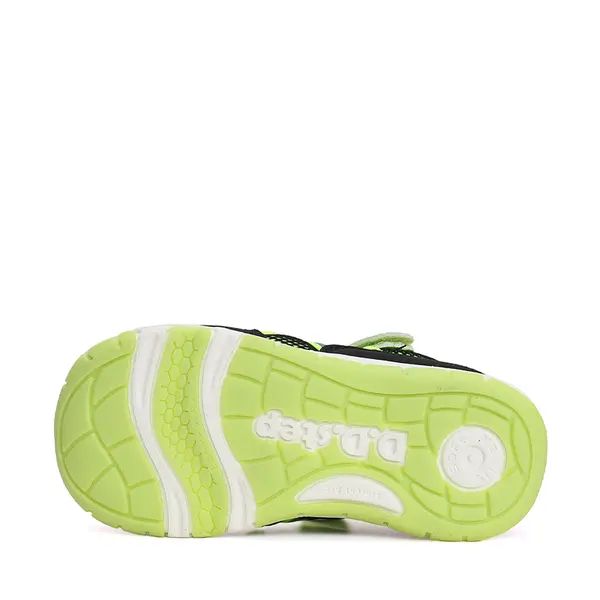 Sandale copii, uscare rapidă, material textil, verde, D.D.Step_G065-41453B-20_Pebebe