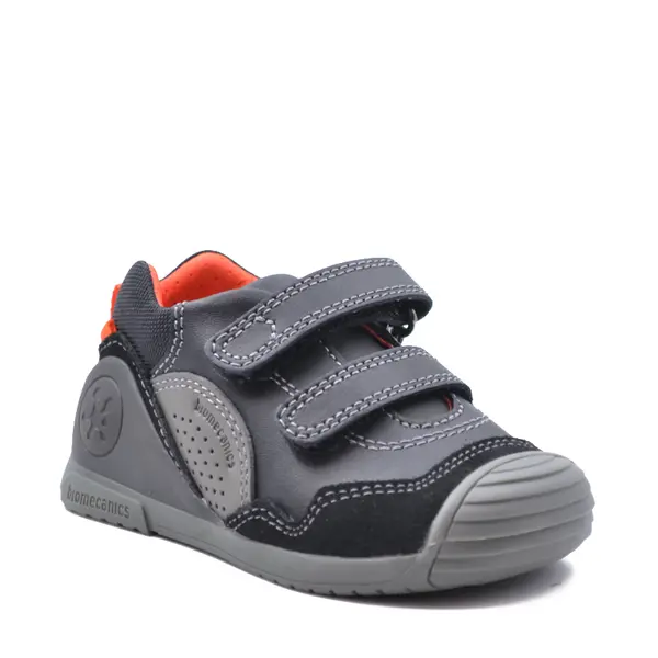 Pantofi copii, piele naturala, Biogateo Urban Casual, negru, Biomecanics_241120-A054-18_Pebebe