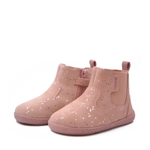 Cizme copii, piele naturala, Soft & Fun, roz, Garvalin_241303-B777-20_Pebebe