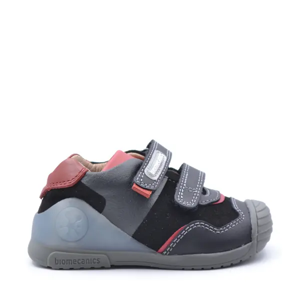 Pantofi baieti, piele naturala, Biogateo Urban Casual, negru, Biomecanics_241121-A054-19_Pebebe