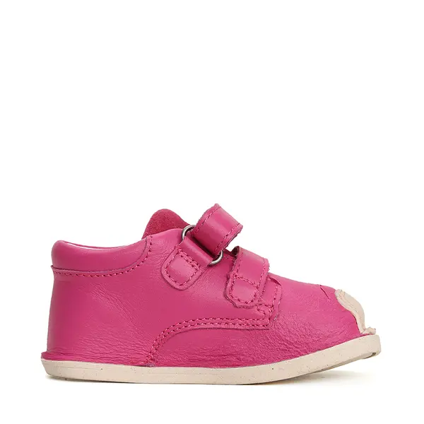 Pantofi barefoot copii, piele naturala, talpa din cauciuc, fuchsia, D.D.Step_S085-41744C-22_Pebebe