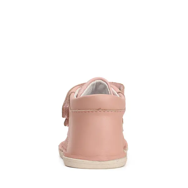 Pantofi barefoot copii, piele naturala, talpa din cauciuc, roz, D.D.Step_S085-41744B-22_Pebebe