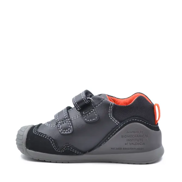Pantofi copii, piele naturala, Biogateo Urban Casual, negru, Biomecanics_241120-A054-18_Pebebe