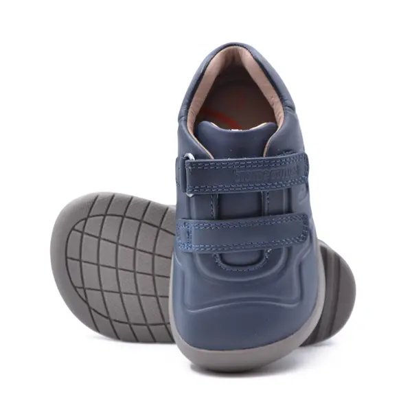 Pantofi copii, piele naturala, Biogateo Wider, albastru, Biomecanics_241160-A183-19_Pebebe