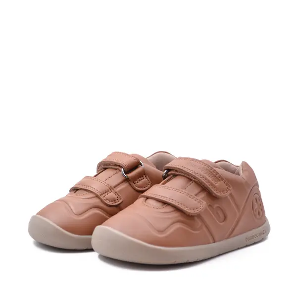 Pantofi copii, piele naturala, Biogateo Wider, maro, Biomecanics_241160-B087-19_Pebebe