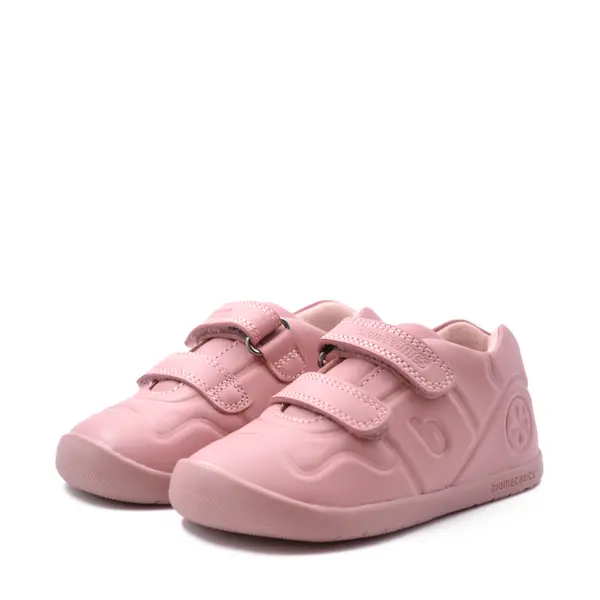 Pantofi copii, piele naturala, Biogateo Wider, roz, Biomecanics_241160-C159-23_Pebebe
