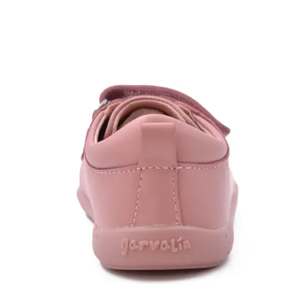 Pantofi copii, piele naturala, Soft & Fun, roz, Garvalin_241300-B159-20_Pebebe