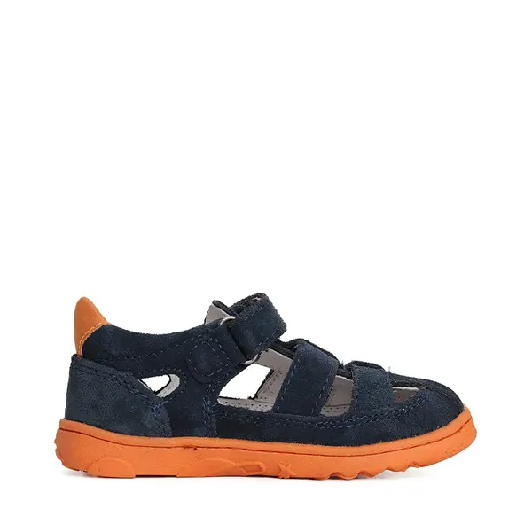 Sandale Copii, barefoot, piele naturala, bleumarin, D.D.Step_G077-41565-21_Pebebe