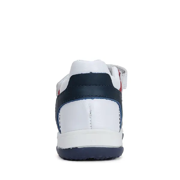 Sandale baieti, piele naturala, alb albastru, D.D.Step_G064-41451A-20_Pebebe