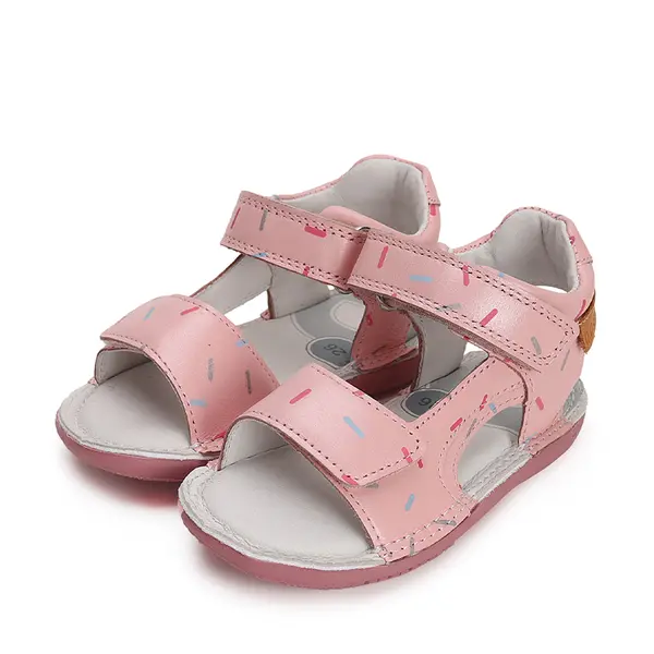Sandale barefoot copii, piele naturala, roz, D.D.Step_G080-41185CM-29_Pebebe