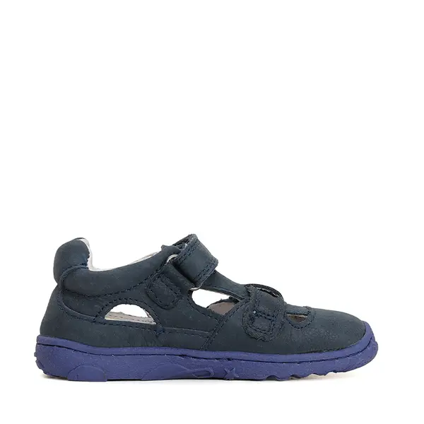 Sandale Copii, barefoot, piele naturala, bleumarin, D.D.Step_G077-41892-21_Pebebe