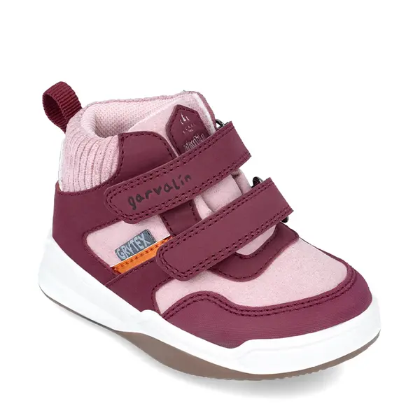 Ghete copii,  rezistente la apa, inchidere velcro, Baby Rock, burgundi, Garvalin_241330-C116-27_Pebebe