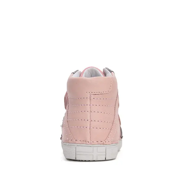 Ghete baieti, piele naturala, talpa flexibila, roz, D.D.Step_A049-42271EM-26_Pebebe