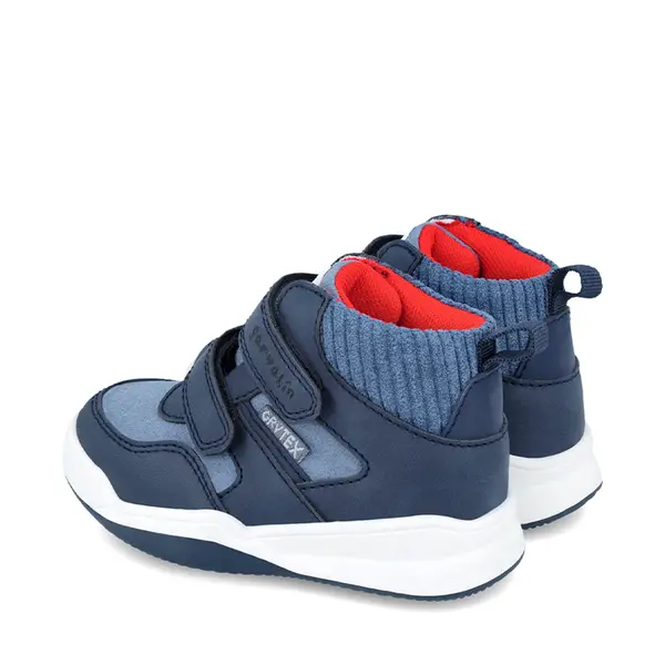Ghete copii, rezistente la apa, inchidere velcro, Baby Rock, albastru, Garvalin_241330-A008-27_Pebebe