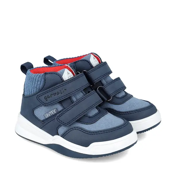 Ghete copii, rezistente la apa, inchidere velcro, Baby Rock, albastru, Garvalin_241330-A008-27_Pebebe