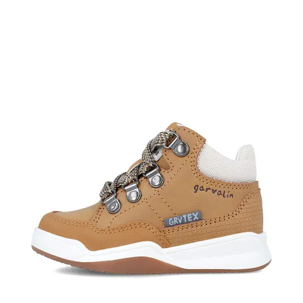 Ghete copii, rezistente la apa, inchidere siret, Baby Rock, maro cognac, Garvalin_241331-B173-27_Pebebe