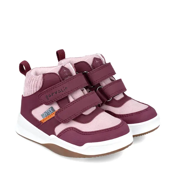 Ghete copii,  rezistente la apa, inchidere velcro, Baby Rock, burgundi, Garvalin_241330-C116-27_Pebebe