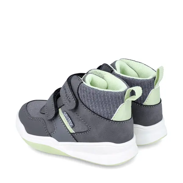 Ghete copii, rezistente la apa, inchidere velcro, Baby Rock, gri, Garvalin_241330-B156-27_Pebebe